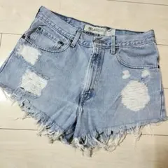 LEVI'S 550ダメージショートパンツw33