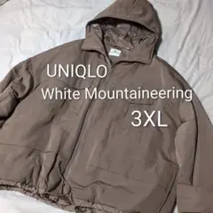 ユニクロ×ホワイトマウンテ二アリング ハイブリッドダウンオーバーパーカ 3XL
