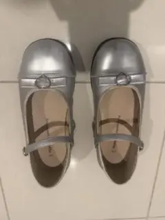 Bebe フォーマルシューズ　19cm silver grey