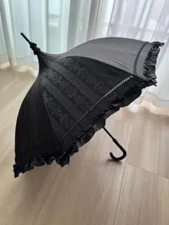 ルミエーブル　日傘　黒　フリル　蝶々 ルミエーブル 日傘 黒 フリル 蝶々 楽天市場】日傘 折りたたみ