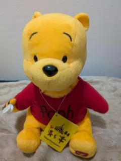 ディズニーランド　オルゴール　プーさん ぬいぐるみ