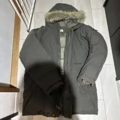 Columbia フード付きダウンジャケット Mサイズ オリーブグリーン