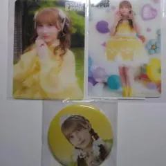 FRUITSZIPPER　早瀬ノエル　すきくじ　缶バッジ　クリアカード