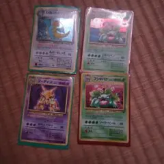 ポケモンカード 旧裏 4枚セットのサムネイル