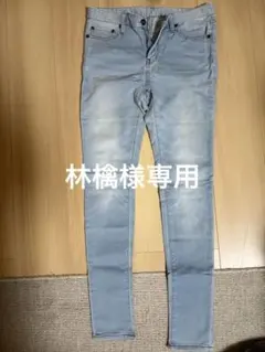 GU ライトブルースキニーデニム