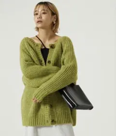 【元値7480円】 FREAK'S STORE モヘヤタッチ2WAYカーディガン