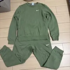 Nike オリーブグリーン スウェットセット Mサイズ
