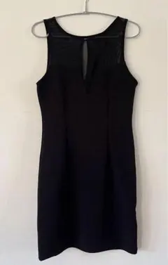 Forever 21 ミニワンピース　シースルー ブラック　レースワンピース