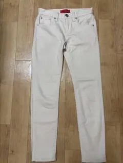 RED CAR レッドカード 56403スリムテーパード ストレッチ21 生成り