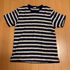 ジーユー　ボーダー 厚手　Tシャツ