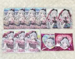 にじさんじ ジューンブライド 石神のぞみ フォト風カード 缶バッジ