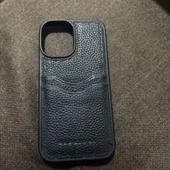 【発送日注意】HANATORA iPhone16 ケース 本革 ブラック