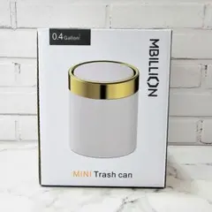 【新品】卓上ゴミ箱　蓋付き　ミニ　小さい　コンパクト　グリーン　お洒落　1.5Lのサムネイル