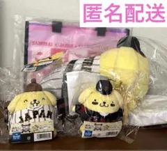 タイトーくじ　侍ジャパン×サンリオキャラクターズ　ポムポムプリン　4点セット