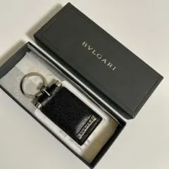 BVLGARI ブルガリ　キーリング　キーホルダー　本革　レザー
