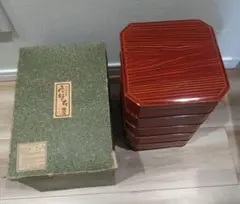 茶道具 助田宗明 縁高重 五段 共箱 菓子器 - メルカリ