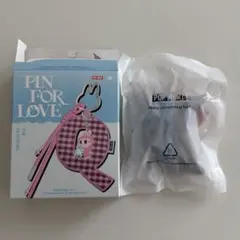 ラブブ PIN FOR LOVEシリーズ アルファベットチャーム【X】
