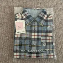 新品　未開封　ミキハウス  ダブルB  長袖シャツ　120