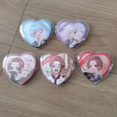 いれいすハート型缶バッジ