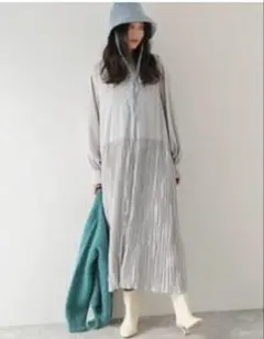 ジャーナルスタンダードjournal standard✨グレープリーツワンピース