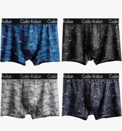 4XL Cailin Kailun メンズ ボクサーパンツ 4枚セット