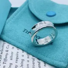 ティファニー ナローリング 指輪 8.5号 研磨済み 1837 TIFFANY - メルカリ