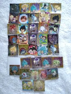 ♥36枚　訳ありドラゴンボールウエハースシール♥