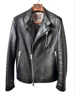 【最終値下げ】RUFFO 特別品 ディアスキン ダブルライダース 44 ブラック