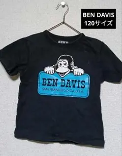 BEN DAVIS Tシャツ 120 黒 猿キャラクターのサムネイル