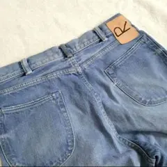 45R おこめデニムのフロントリバー 加工デニムパンツ 27インチのサムネイル