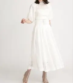 SNIDELサーキュラースカート