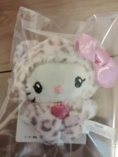 ハローキティ ヒョウ柄 ギャルクマ　キーホルダー