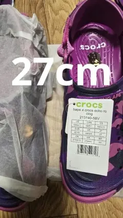 A BATHING APE × Crocs Clog Pink 27cm - メルカリ