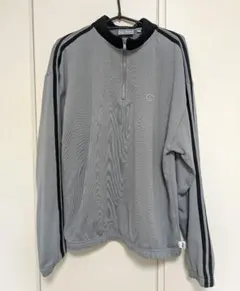 ハーフジップ 長袖カットソー