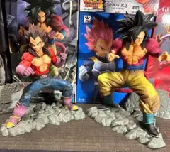 ドラゴンボール 孫悟空 ベジータ アクションフィギュア 2体 バンダイ製 箱あり