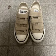 Converse All Star V-3 OX ベージュ スニーカー