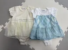 SLAP SLIP ロンパース 半袖 70 ２着セットのサムネイル