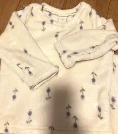 100 フリースパジャマ 上下セット