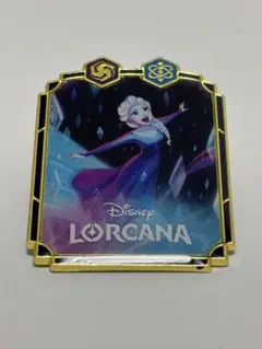 エルサ　ピンバッジ　ロルカナ ディズニー ロルカナ エルサ ピンバッジ OP限定｜Yahoo!フリマ（旧