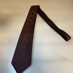 EARL DOM ネクタイ　赤茶色のサムネイル