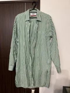 MSGM 長袖シャツ ロング丈シャツ　ストライプシャツのサムネイル