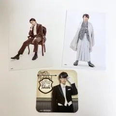 超特急 タカシ ポストカード コースター