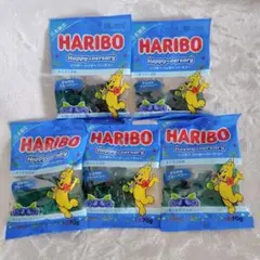 日本限定 HARIBO Happy-versary ブルーベリー 5袋セットのサムネイル