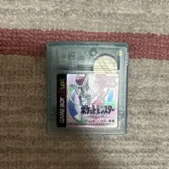 ジャンク品　ポケットモンスター クリスタル ゲームボーイカラー