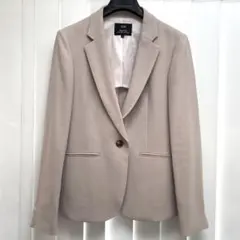 再値下げ【美品】23区　春夏用テーラードジャケット　ベージュ　38サイズ
