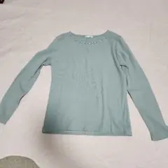 GLACIER ミントグリーン 長袖　Mサイズ