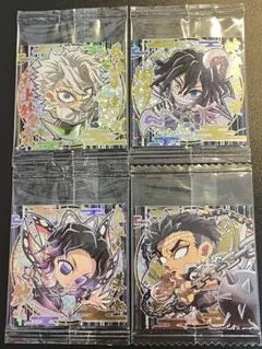 鬼滅の刃ディフォルメシールウエハース 其ノ12 まとめ売り 柱★★★★‪セット