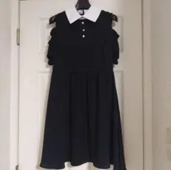 Ank Rouge レディース ワンピース 韓国 地雷 量産 白襟 かわいい