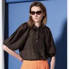 ⭐︎希少【MAISON SPECIAL】ドットボリュームスリーブシャツのサムネイル