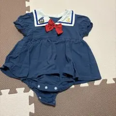 バースデイ ドナルド ロンパース 80cm